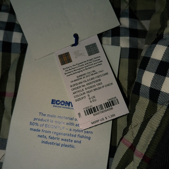 Xmas For Your Wife!! Burberry Black Cropped Quilted Jacket Women's Size Small - Picture 7 of 16